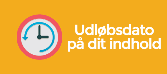 Sådan sætter du udløbsdato på dit indhold i WordPress